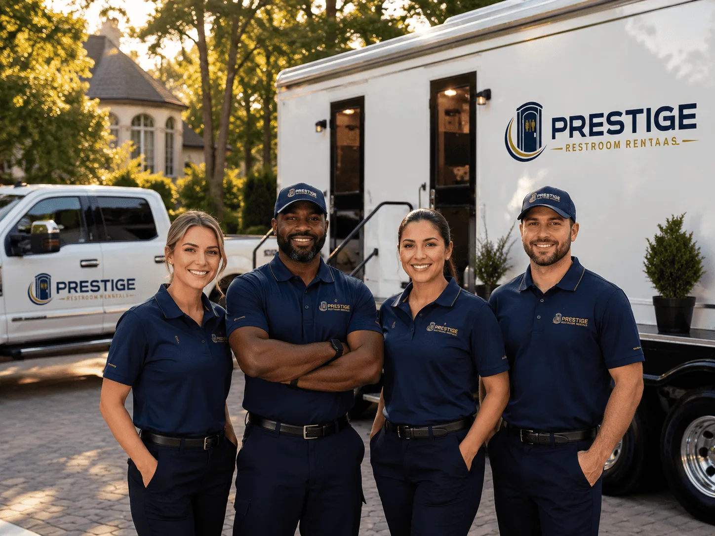 Trusted Luxury Portable Restrooms company in Neshanic Station, NJ